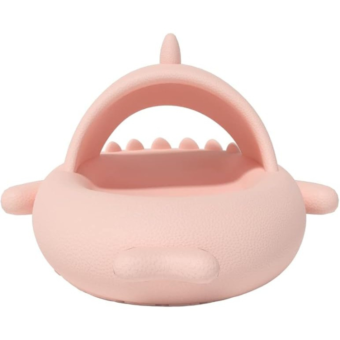 Papuci Tip Rechin, , Unisex, din Spuma EVA, Talpa Groasa Antiderapanta, Rezistenti la Uzura, Marime 40-41, Roz [3]