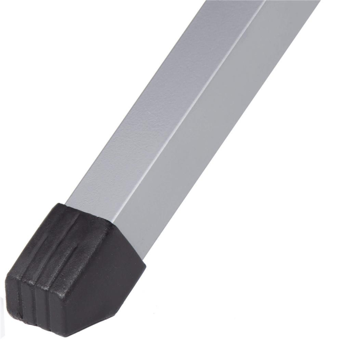 Pat pliant pentru camping, structura metalica, 190x74x42cm, 150kg, albastru marin [6]