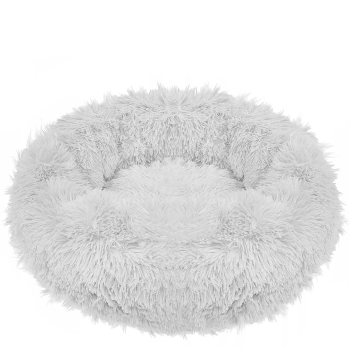 Pat Sersimo pentru caini si pisici, cu husa detasabila, gri, diametru 80cm [1]