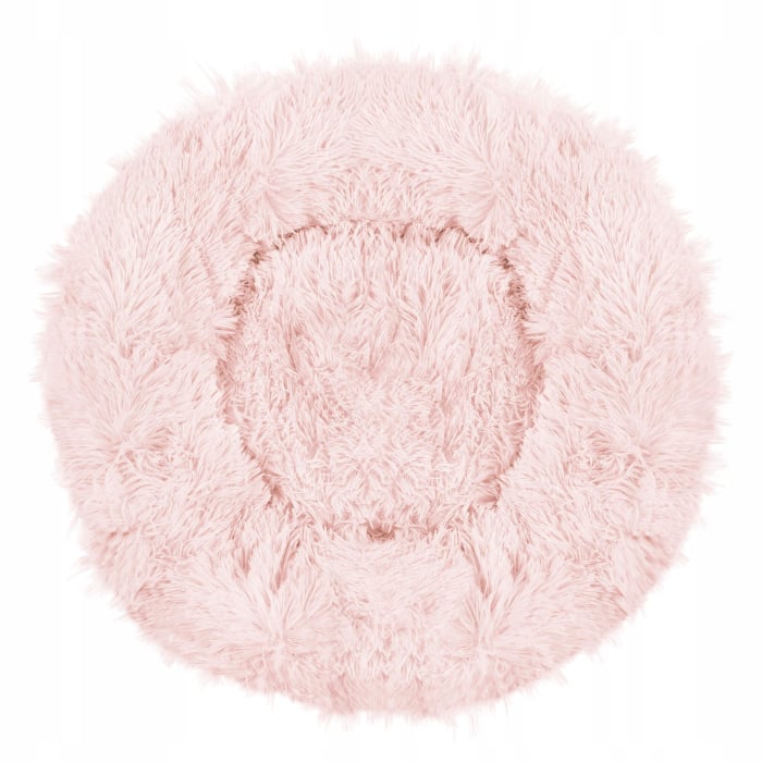 Pat Sersimo pentru caini si pisici, cu husa detasabila, roz deschis, diametru 80cm [3]