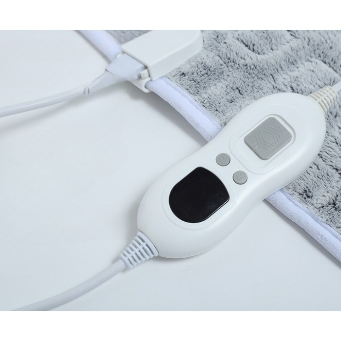 Patura electrica simpla, , 100 W, 152 x 127 cm, 6 trepte de reglare, Gri [4]