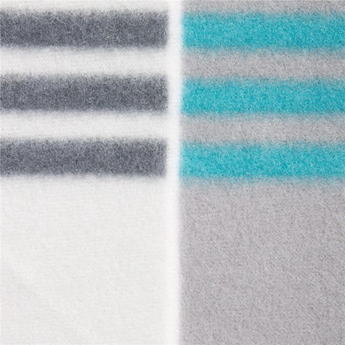 Patura pentru picnic sau plaja, cu folie izolatoare si maner, 200x300cm, albastru gri [5]