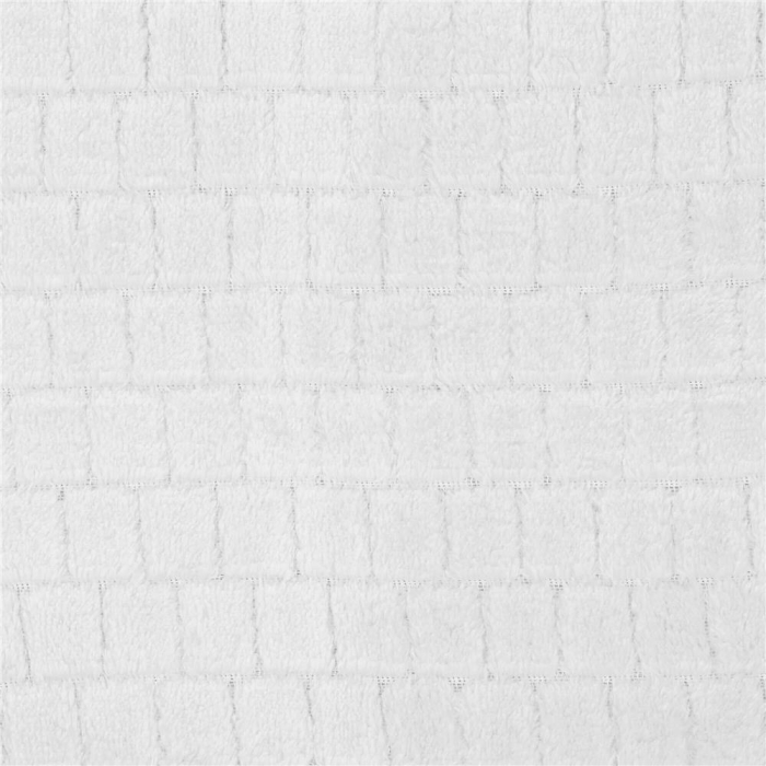 Patura pufoasa pentru 2 persoane, 2 fete, model in relief, 170x210cm, gri deschis [6]