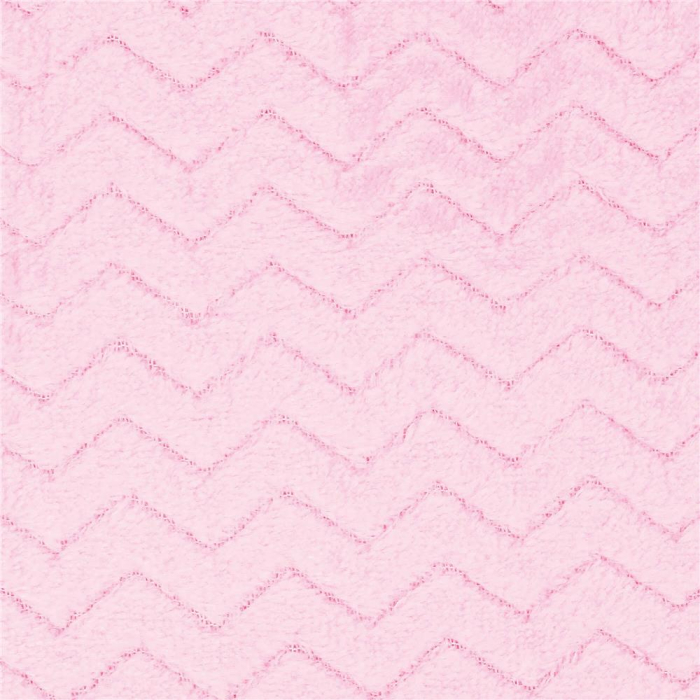 Patura pufoasa pentru 2 persoane, 2 fete, model in relief, 200x220cm, roz [6]