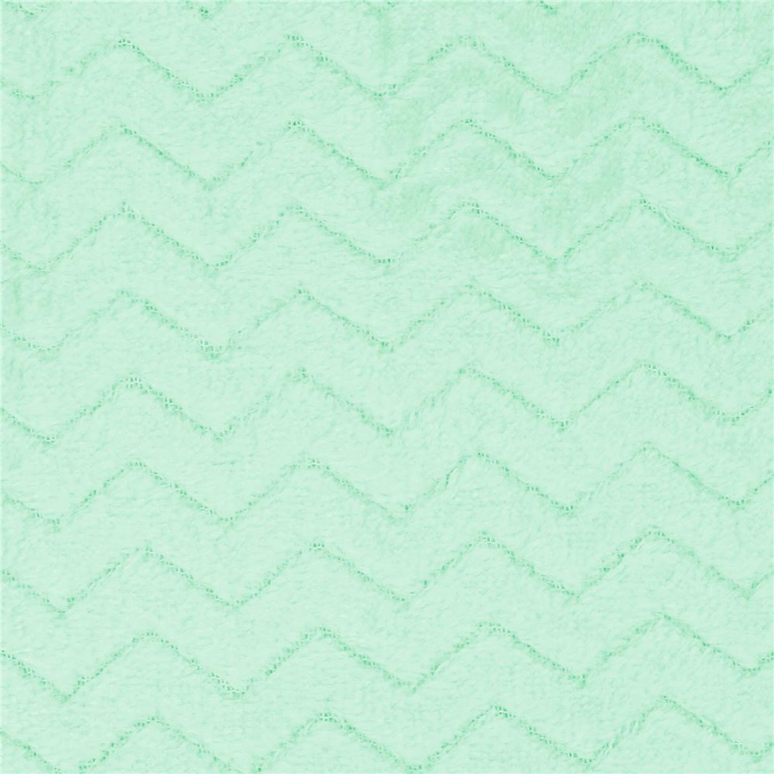 Patura pufoasa pentru 2 persoane, 2 fete, model in relief, 200x220cm, verde [3]