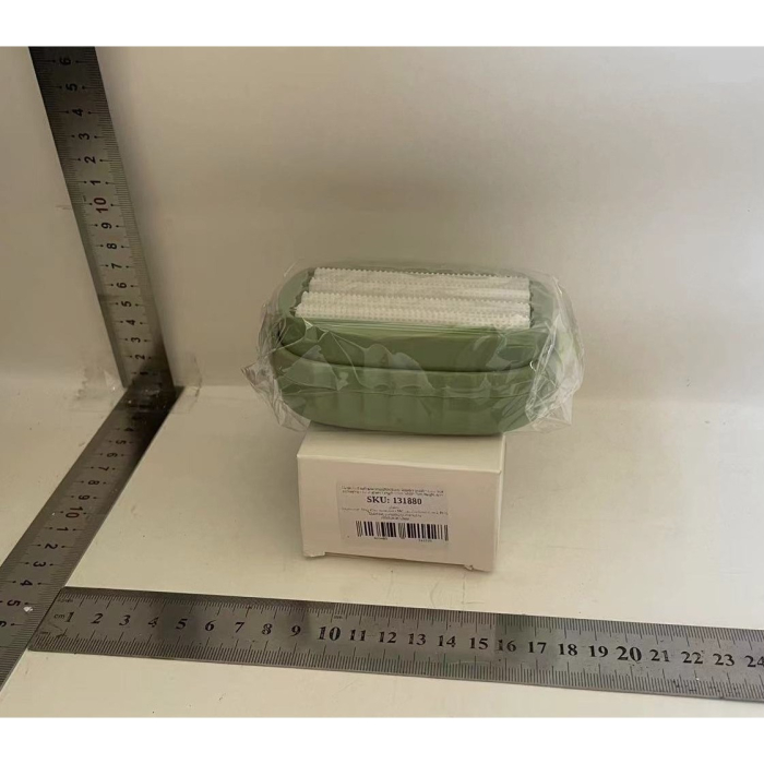 Perie de Spalat Haine, , cu Dispenser pentru Detergent, 4 Perii de Curatare, din ABS + PS, Verde [3]