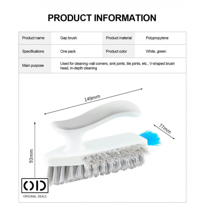 perie pentru colturi gresie faianta perie pentru curatenie perie pentru tamplarie pvc termopan perie curatenie baie bucatarie perie multifunctionala premium preie wc  perie pentru faianta gresie [14]