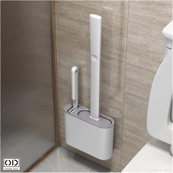 Perie de WC Perie Toaleta Perie pentru vasul de Toaleta Perie curatat WC Perie din silicon pentru WC Perie curatat wc din silicon Perie pentru WC Perie pentru Curatenie baie [14]