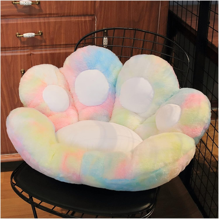 Perna Decorativa, , Model Laba de Pisica, din Plus, pentru Scaun/Canapea/Podea, 80 x 70 cm, Multicolor [5]