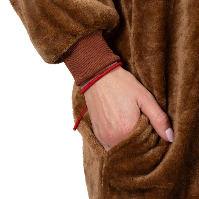 Pijama tip salopeta pentru adulti, model Ren, marime M [3]