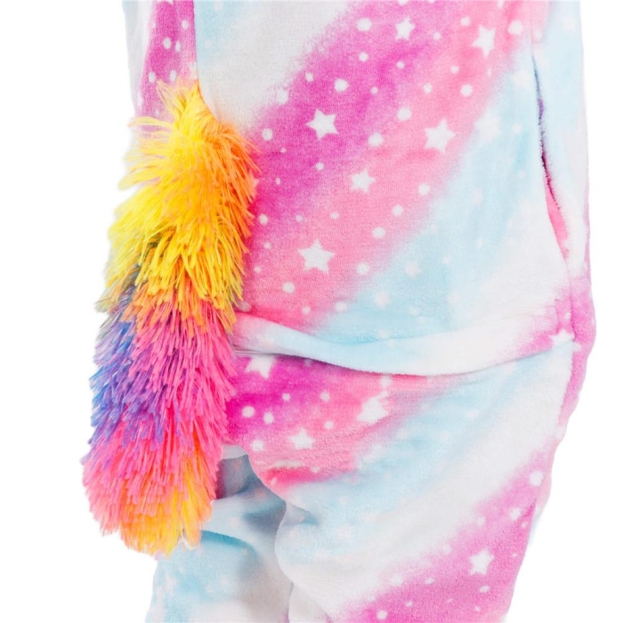 Pijama tip salopeta pentru copii, model unicorn, marime 130-140cm [6]