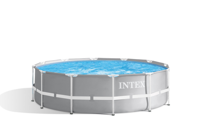 Piscina cadru metalic Intex Prism Frame, 366x99cm, 9.000 litri, cu pompa de filtrare si scara [6]