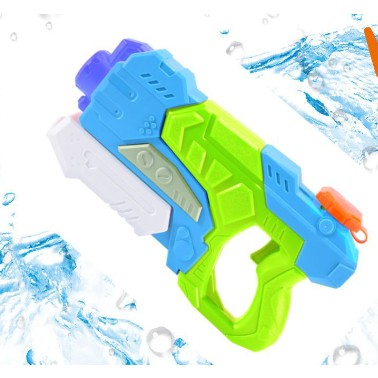 Pistol cu Apa pentru Copii, Rezervor, Pentru Piscina/Plaja, , 6ani+, Verde/Albastru, 550ML [6]