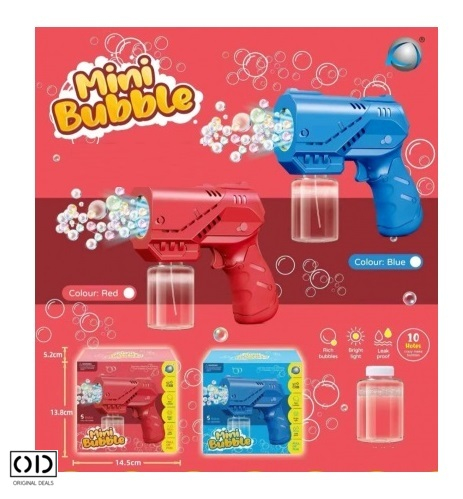 Pistol cu Bule de Sapun Pistol bule de sapun Pistol cu bule pentru sapun Pistol bule sapun pentru copii Pistol electric pentru bule cu sapun Pistol baieti Pistol electric bule sapun [7]