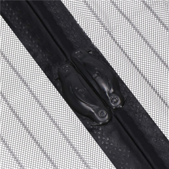 Plasa anti-insecte, cu inchidere magnetica, latime 100cm, inaltime 210cm, negru [5]