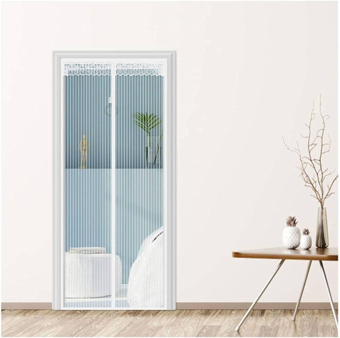 Plasa anti-insecte, cu inchidere magnetica, latime 80-100cm, inaltime 210-220cm, alb [8]