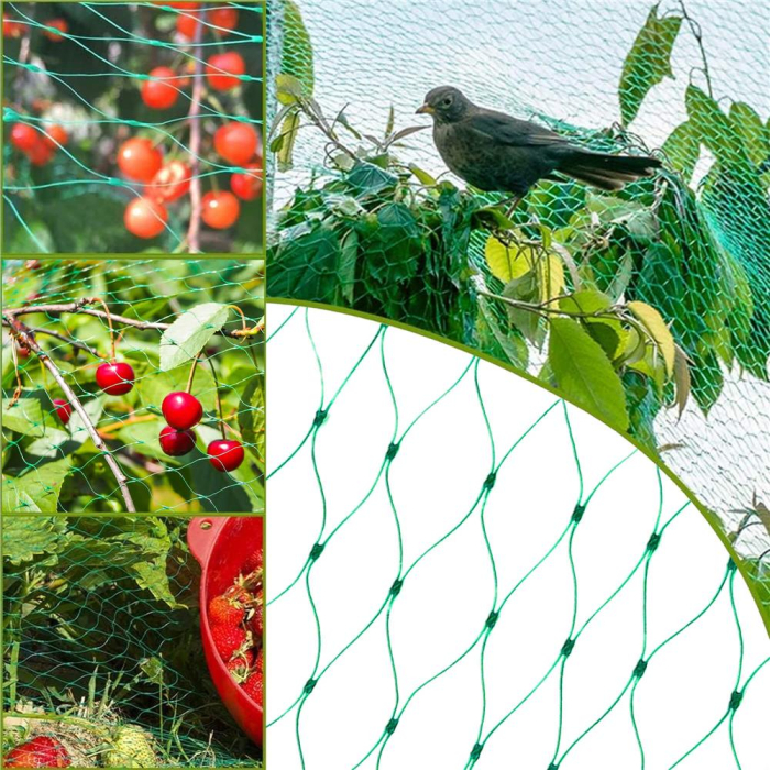 Plasa anti pasari 4x5m din polietilena, verde [19]