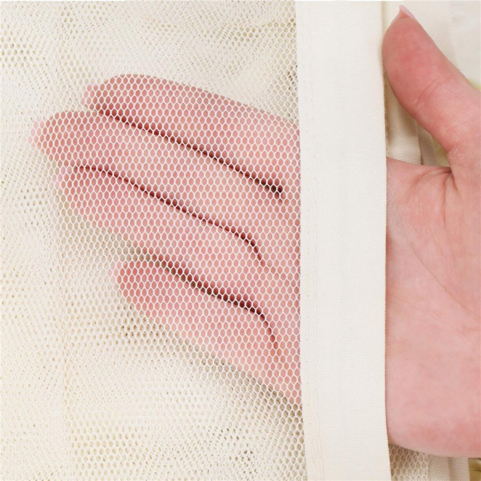 Plasa antiinsecte pentru leagan de gradina, 165x680 cm, bej [9]