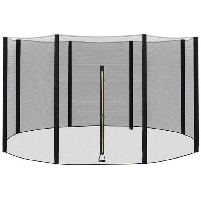 Plasa de siguranta si protectie pentru trambuline, 305 cm, inaltime 180 cm, cu 6 stalpi exteriori [1]