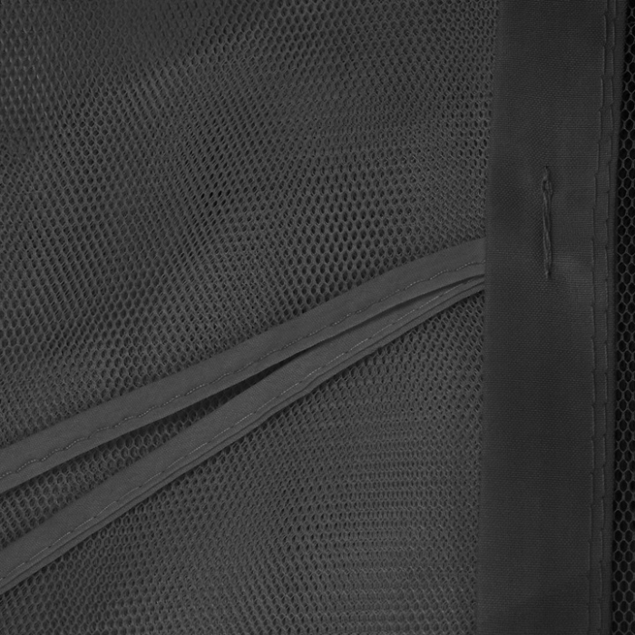 Plasa protectie insecte pentru leagan de gradina, cu fermoar vertical, 165x680 cm, gri [4]