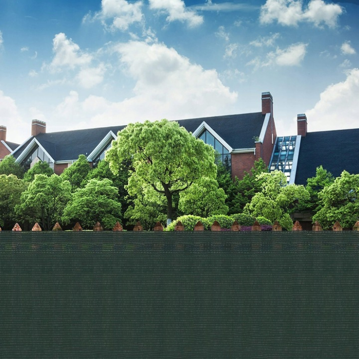 Plasa umbrire si intimitate pentru gard, 1.7m latime, 25m lungime, 140g densitate, verde [7]