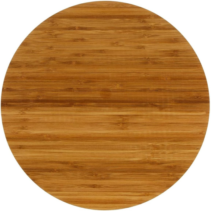 Platou servire rotativ 5Five Bambou din bambus natural, diametru 35 cm, maro [4]