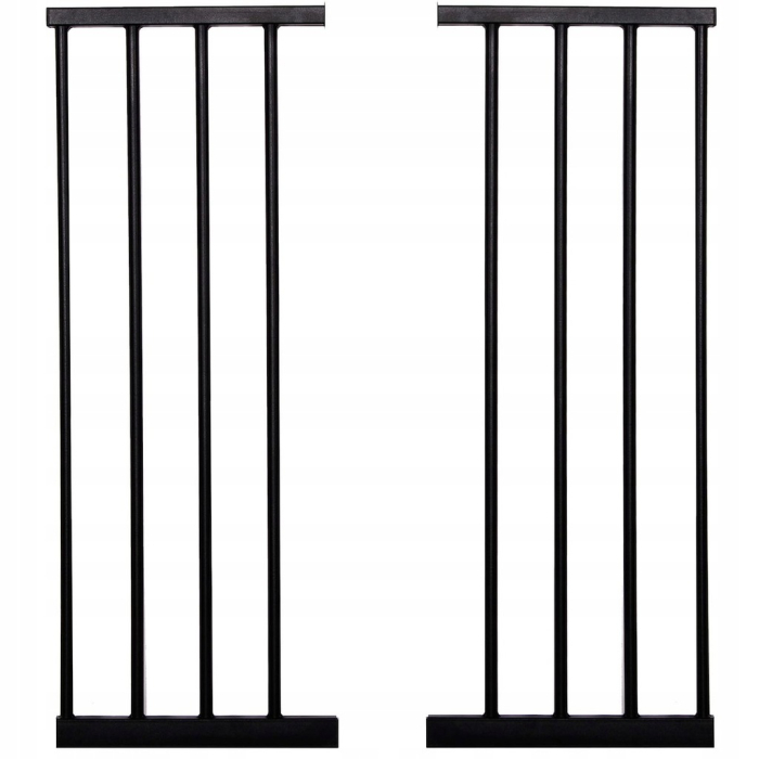 Poarta de siguranta Safety Gate pentru scari, ajustabila 131-138 cm, din otel, neagra [4]