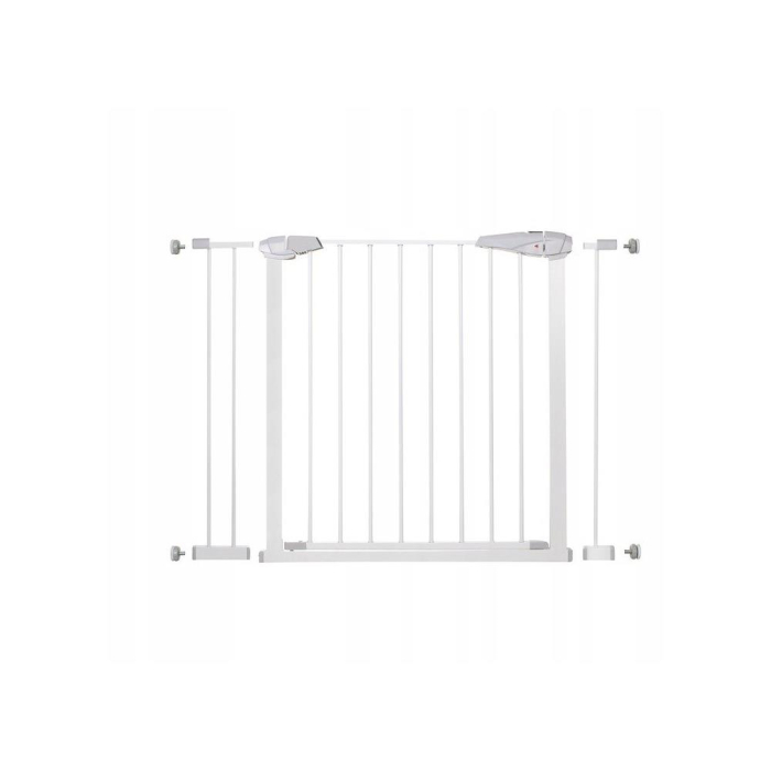 Poarta de siguranta Safety Gate pentru scari, ajustabila 97-106 cm, din otel, alba [10]