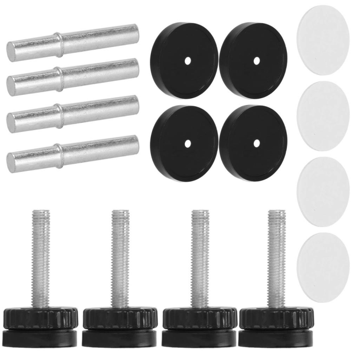 Poarta de siguranta Safety Gate pentru scari, ajustabila, din lemn cu structura otel, 89-96cm, negru maro [4]