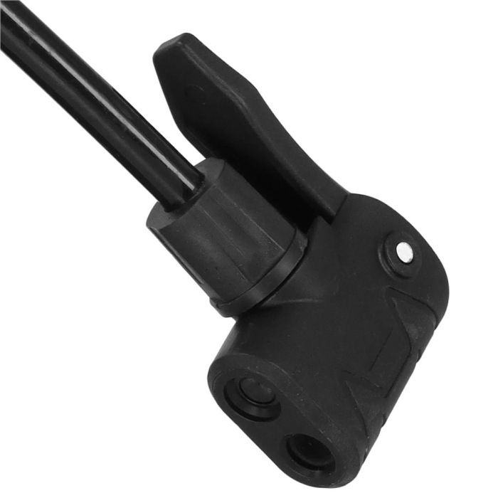 Pompa bicicleta cu manometru, accesorii umflare mingi si articole gonflabile, 160PSI, aluminiu, 60cm [4]