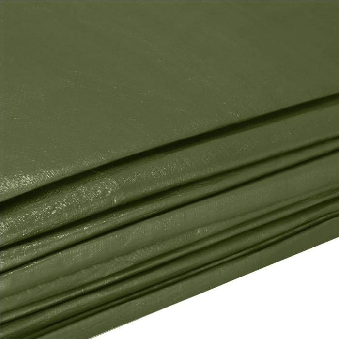 Prelata din polietilena impermeabila laminata, 120g/m2, 4x6m, verde [8]