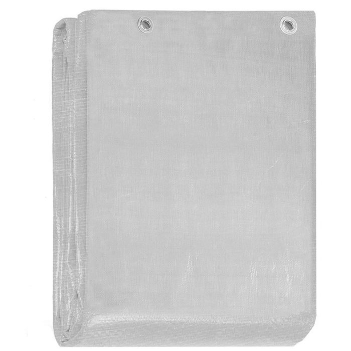 Prelata din polietilena impermeabila laminata, 210g/m2, 4x8m, gri [13]