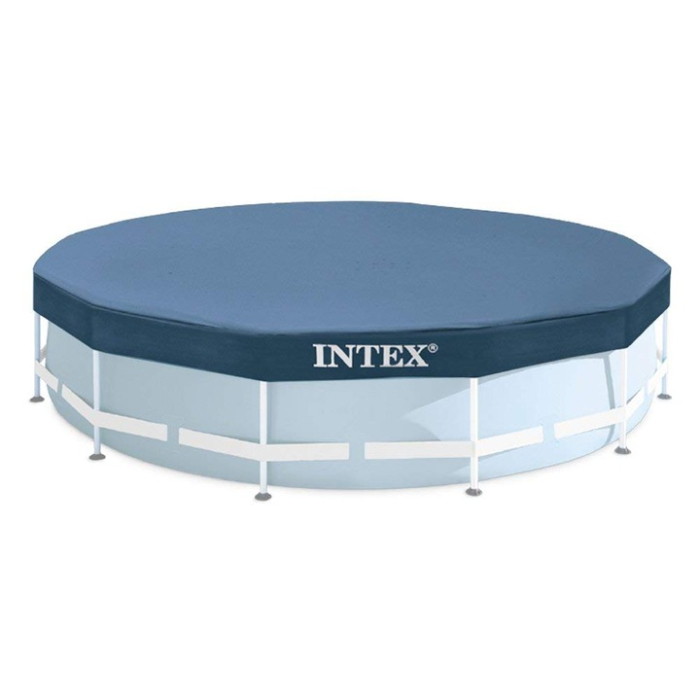 Prelata rotunda pentru piscina Intex 28030, D305xH25 cm, PVC, bleumarin [1]