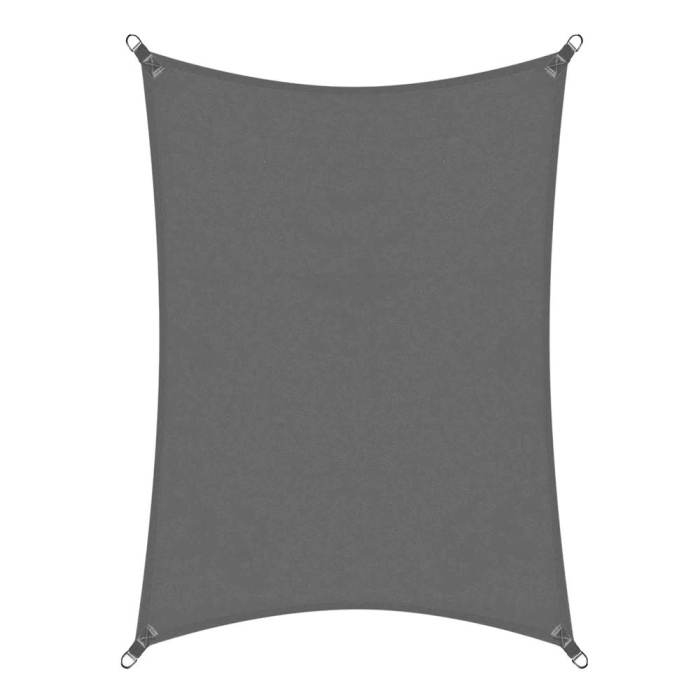 Prelata umbrire 4x3 m pentru terasa sau balcon, impermeabila, protectie UV, gri [17]