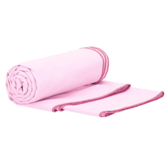 Prosop de plaja cu uscare de rapida, husa de transport, 40x80cm, roz [10]