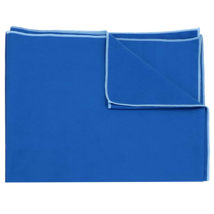 Prosop de plaja cu uscare de rapida, husa de transport, 75x150cm, albastru [8]