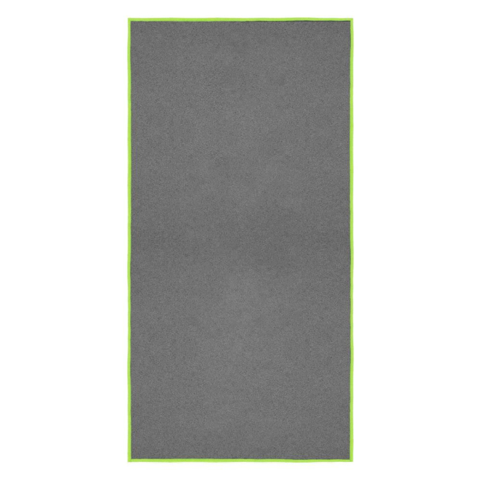Prosop de plaja cu uscare de rapida, husa de transport, 90x180cm, gri [29]