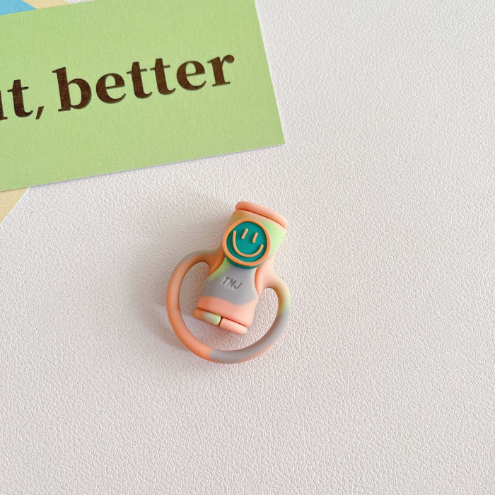 Protectie cablu USB , din silicon, model 4, multicolor [4]