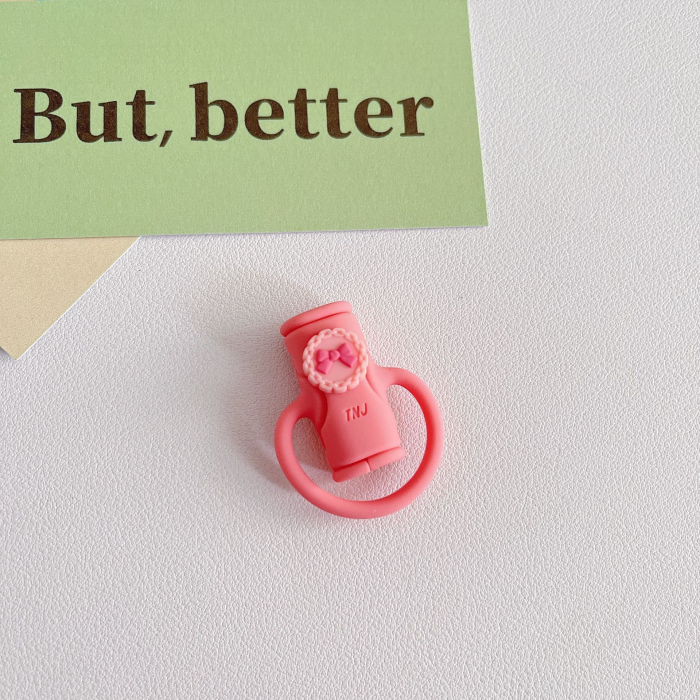 Protectie cablu USB , din silicon, model 5, multicolor [4]