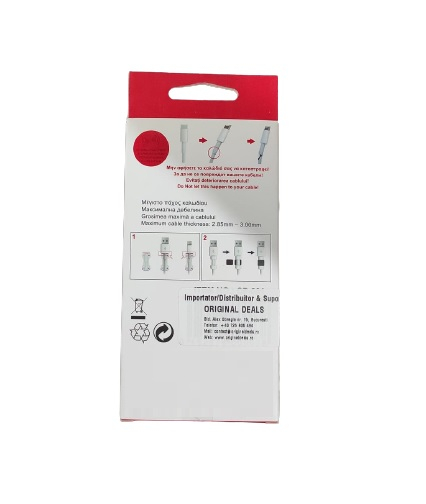 Set 6 Clipsuri pentru Protectie Antirupere Cabluri, Premium, Multicolor [3]