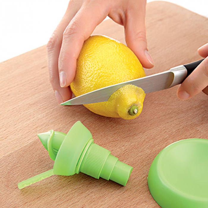 Set 2 Bucati Pulverizator pentru Citrice, Lamaie, Portocala, Grefa, Pomelo, 10 cm, Verde [7]