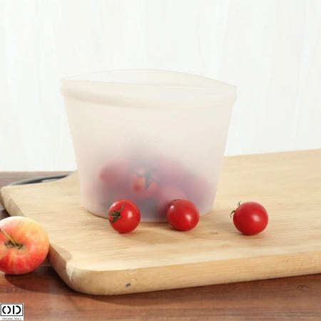 Punga din Silicon pentru Alimente cu Sistem de Inchidere Zip Lock [4]