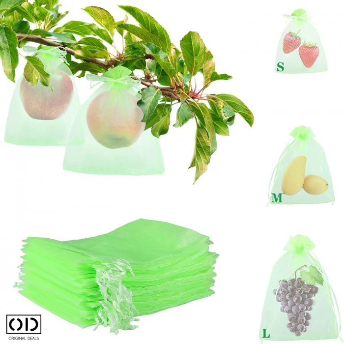 Plasa de protectie pentru pomi fructiferi si livada Punga pentru protectie fructe si legume  Punga de protectie impotriva daunatorilor Plasa de protectie pentru fructe si legume gradina livada [4]