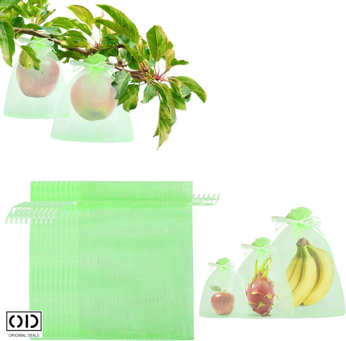 Plasa de protectie pentru pomi fructiferi si livada Punga pentru protectie fructe si legume  Punga de protectie impotriva daunatorilor Plasa de protectie pentru fructe si legume gradina livada [7]