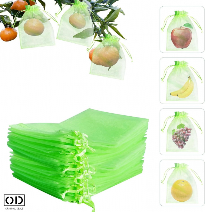 Plasa de protectie pentru pomi fructiferi si livada Punga pentru protectie fructe si legume  Punga de protectie impotriva daunatorilor Plasa de protectie pentru fructe si legume gradina livada [17]