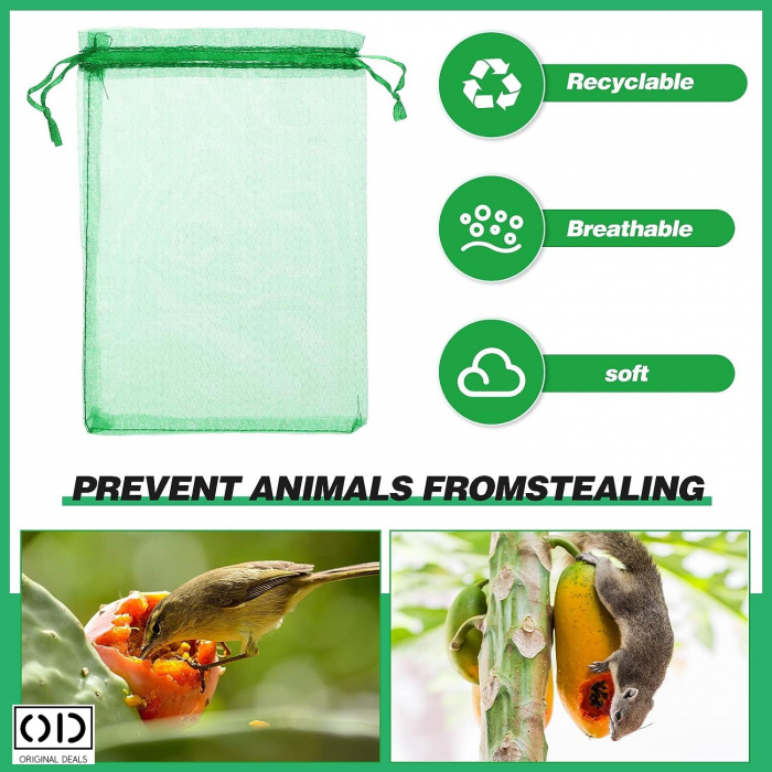 Plasa de protectie pentru pomi fructiferi si livada Punga pentru protectie fructe si legume  Punga de protectie impotriva daunatorilor Plasa de protectie pentru fructe si legume gradina livada [27]
