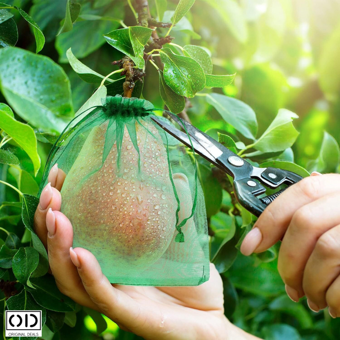 Plasa de protectie pentru pomi fructiferi si livada Punga pentru protectie fructe si legume  Punga de protectie impotriva daunatorilor Plasa de protectie pentru fructe si legume gradina livada [9]
