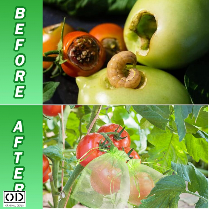 Plasa de protectie pentru pomi fructiferi si livada Punga pentru protectie fructe si legume  Punga de protectie impotriva daunatorilor Plasa de protectie pentru fructe si legume gradina livada [12]
