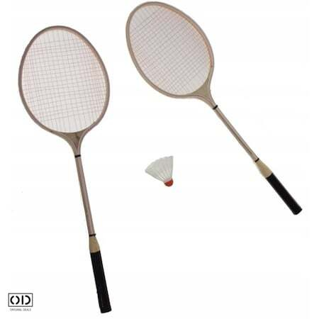 rachete badminton set 2 bucati rachete badminton lemn de brad crem set badminton cu fluturas original deals rachete badminton pentru copii si adulti joc badminton parc plaja curte rachete badminton usoare rezistente lemn set sport aer liber familie prieteni rachete badminton cu fluturas plastic badminton joaca sport distractie aer liber set rachete badminton vacanta si excursii [2]