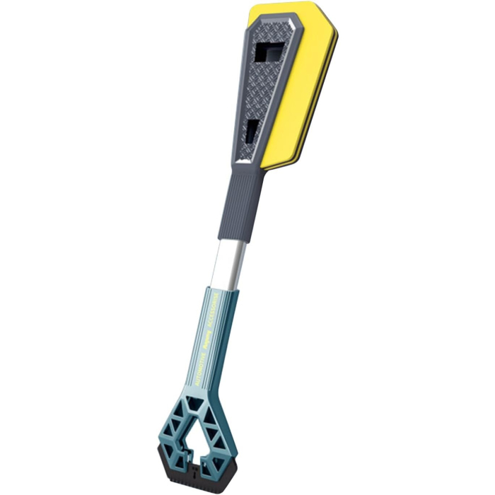 Racleta Auto pentru Zapada cu Doua Capete, , Universala, Deszapezire Masina, cu Maner, Ergonomica, Detasabila, pentru Geamuri si Caroserie, Usor de Utilizat, 61x12.5 cm, Albastru [8]